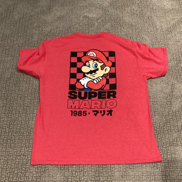 Nintendo Super Mario shirts L x 2. NWT - Picture 4 of 7